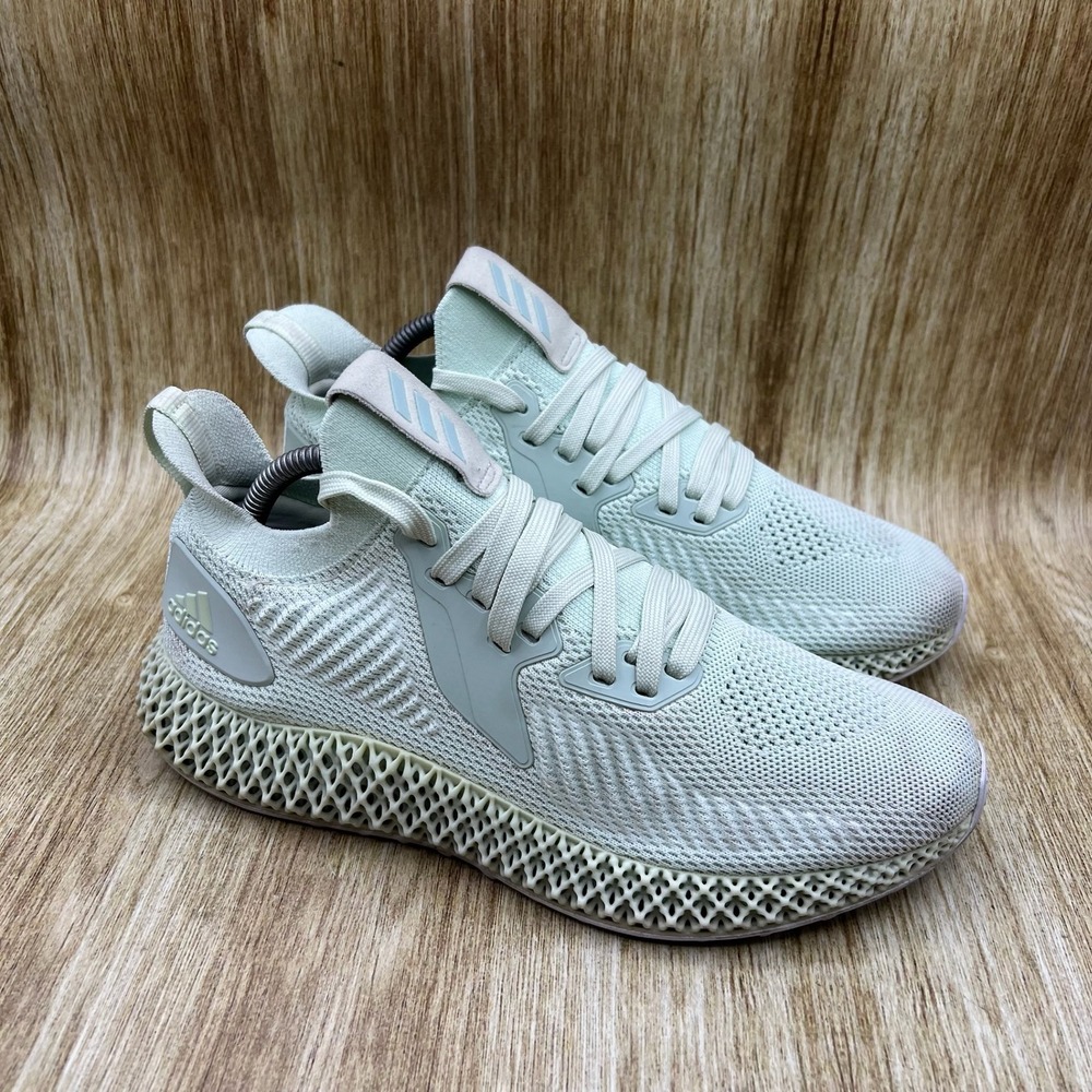 Adidas Alphaedge 4D x Parley Men's Size 8.5 Aero Green Primeknit Shoes EE5199